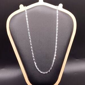 22 in. 925 Sterling Silver 2mm Spanish Chain Necklace Birthday Anniversary Gift